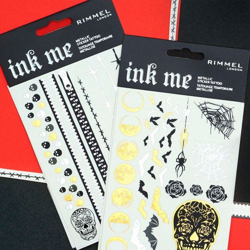 Rimmel - Stickers - Tatouages Stickers Halloween 