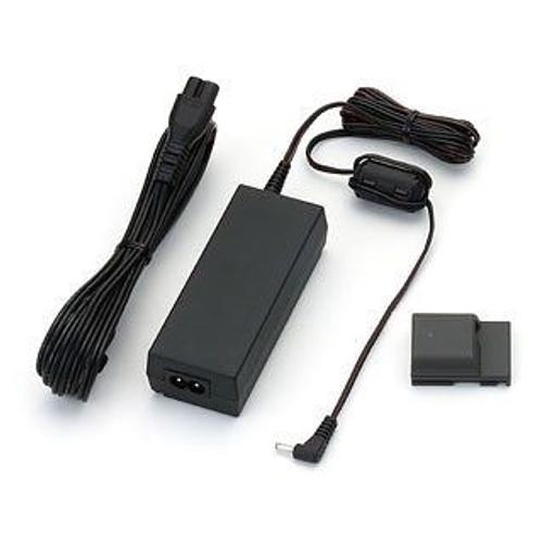 Canon CA-PS700 - Adaptateur secteur - 2 A (power DC jack) - noir - pour EOS 1200, 2000, Kiss M, Kiss X70, Kiss X90, M5, M50, Rebel T7, Rebel T7+; PowerShot SX70