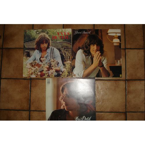 Lot De 3 33tours De Yves Duteil