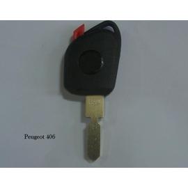 Clé plip Compatible avec Peugeot 406 607 405 306 HF clipsée Coque Boitier  de Télécommande @Pro-Plip