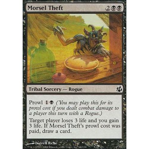Vol De Bouffe ( Morsel Theft ) - Magic Mtg - Leveciel Vf Mint 68 - C