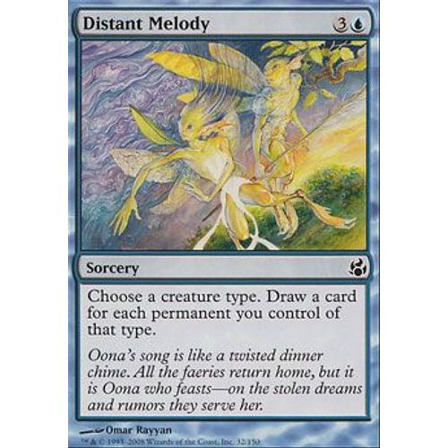 Mélodie Lointaine ( Distant Melody ) - Magic Mtg - Leveciel Vf Mint 32 - C