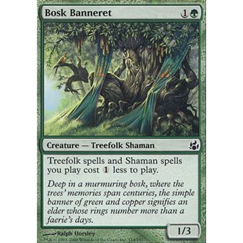 Banneret Du Bosquet ( Bosk Banneret ) - Magic Mtg - Leveciel Vf Mint 114 - C