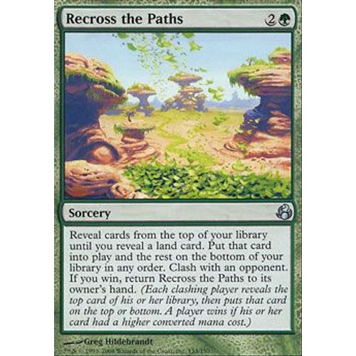 Entrelacs Des Chemins ( Recross The Paths ) - Magic Mtg - Leveciel Vf Mint 133 - U