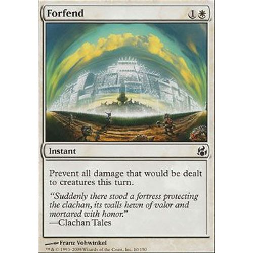 Préservation ( Forfend ) - Magic Mtg - Leveciel Vf Mint 10 - C