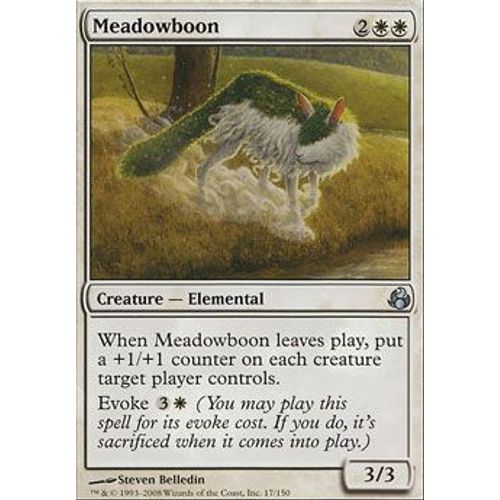 Grâceprairie ( Meadowboon ) - Magic Mtg - Leveciel Vf Mint 17 - U