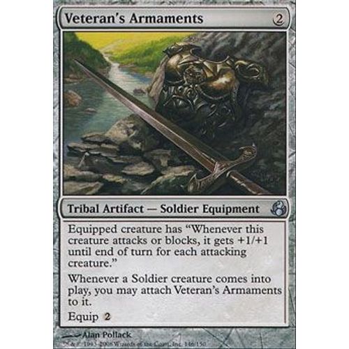 Barda Du Vétéran ( Veteran¿S Armaments ) - Magic Mtg - Leveciel Vf Mint 146 - U
