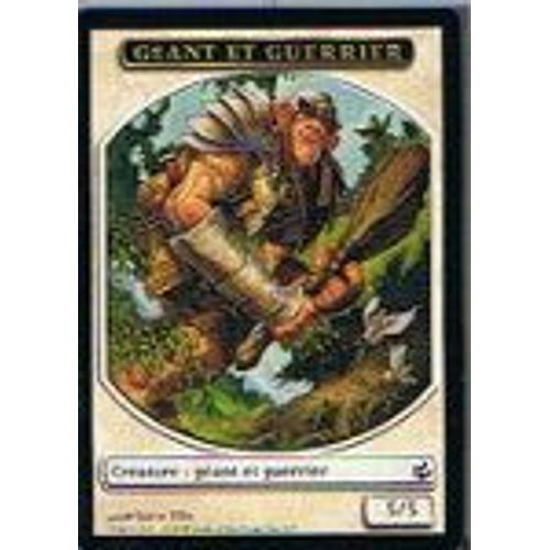 Jeton Geant Et Guerrier ( Token Giant Warrior) - Magic Mtg - Leveciel Vf Mint 151 - C
