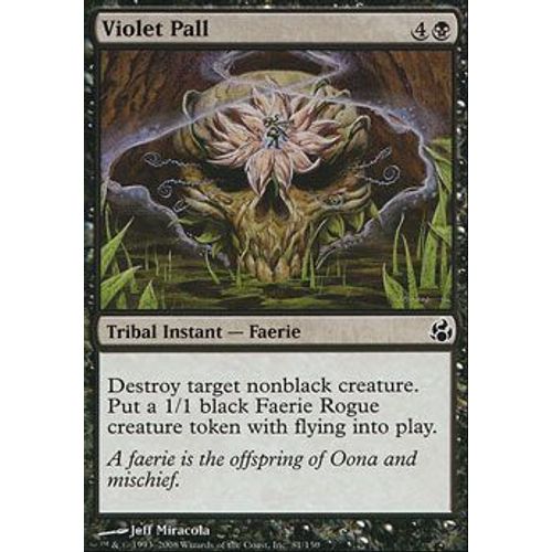 Voile Violet ( Violet Pall ) - Magic Mtg - Leveciel Vf Mint 81 - C