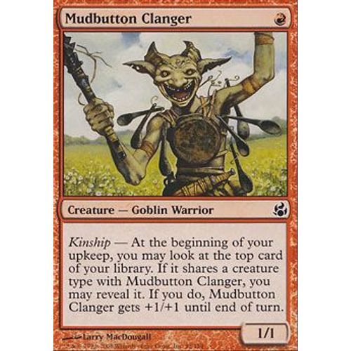 Tapageur De Baugebouton ( Mudbutton Clanger ) - Magic Mtg - Leveciel Vf Mint 95 - C