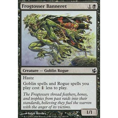 Banneret De Lancegrenouille ( Frogtosser Banneret ) - Magic Mtg - Leveciel Vf Mint 64 - C