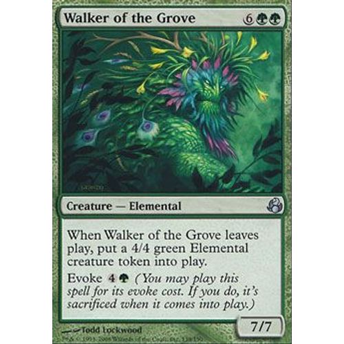Marcheur Du Bosquet ( Walker Of The Grove ) - Magic Mtg - Leveciel Vf Mint 138 - U