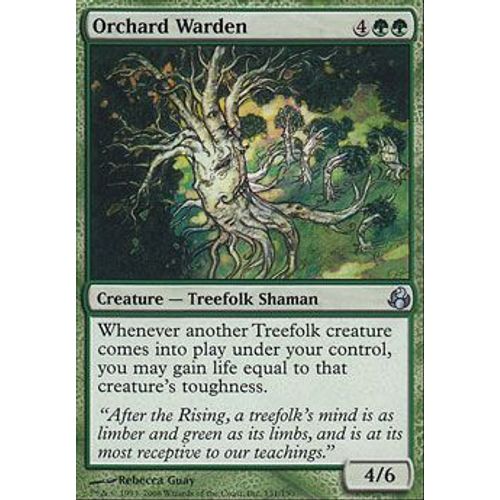 Garde Du Verger ( Orchard Warden ) - Magic Mtg - Leveciel Vf Mint 131 - U