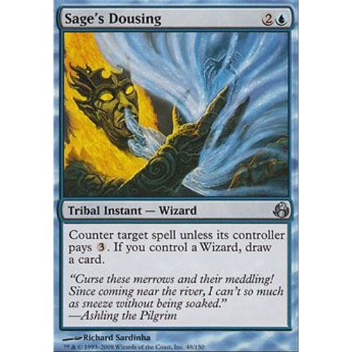 Aspersion Du Sage ( Sage¿S Dousing ) - Magic Mtg - Leveciel Vf Mint 48 - U