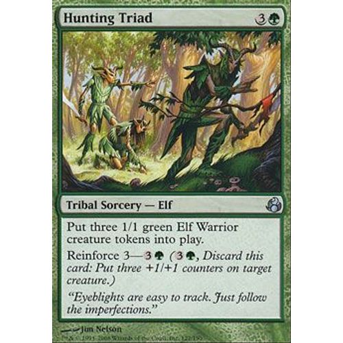 Triade Chasseresse ( Hunting Triad ) - Magic Mtg - Leveciel Vf Mint 127 - U