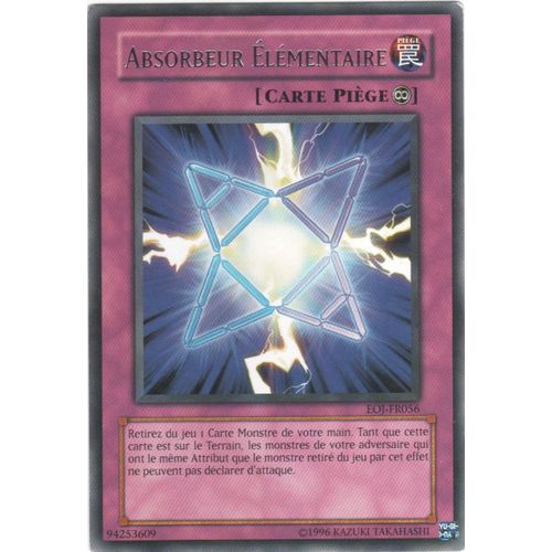 Carte Yu-Gi-Oh! "Absorbeur Élémentaire" Rare Eoj-Fr056