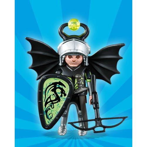 Playmobil Figures 5203 Serie 1 Figurine Chevalier Dragon Et Arbalete