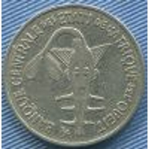 Afrique De L'ouest = Union Monétaire Ouest Africaine, Pièce De 100 Francs, Année 1981, En Nickel, De La Banque Centrale Des États De L'afrique De L'ouest,