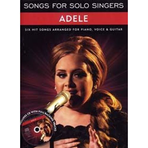 Adele Songs For Solo Singers Cd