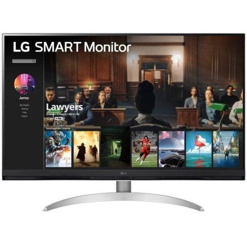 LG Smart Monitor 32SQ700S-W 31.5" LED UltraHD 4K USB-C