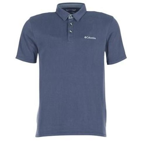 Polo Columbia Nelson Point Polo Bleu