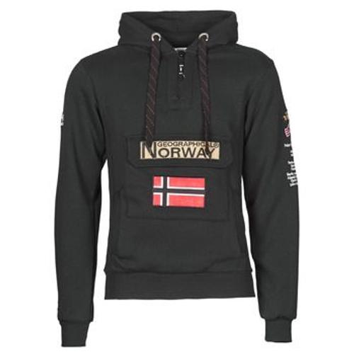 Sweat-Shirt Geographical Norway Gymclass Noir