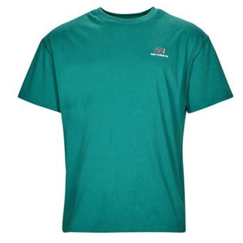 T-Shirt New Balance Uni-Ssentials Cotton T-Shirt Vert