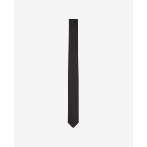 Cravate Noire En Soie - Taille Unique