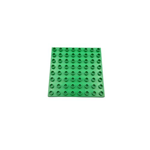Lego Duplo - Plaque De Construction Vert Clair 8 X 8