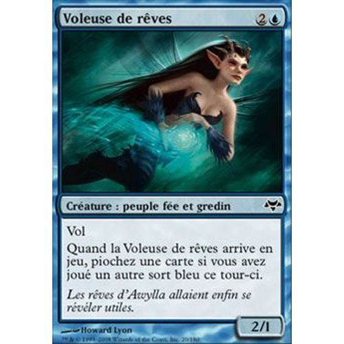 Voleuse De Rêves ( Dream Thief ) - Magic Mtg - Coucheciel Vf Mint 20 - C