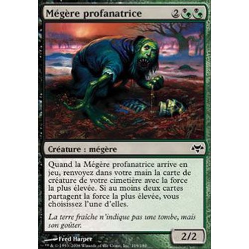 Mégère Profanatrice ( Desecrator Hag ) - Magic Mtg - Coucheciel Vf Mint 119 - C