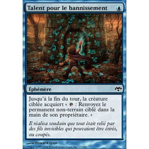 Talent Pour Le Bannissement ( Banishing Knack ) - Magic Mtg - Coucheciel Vf Mint 17 - C