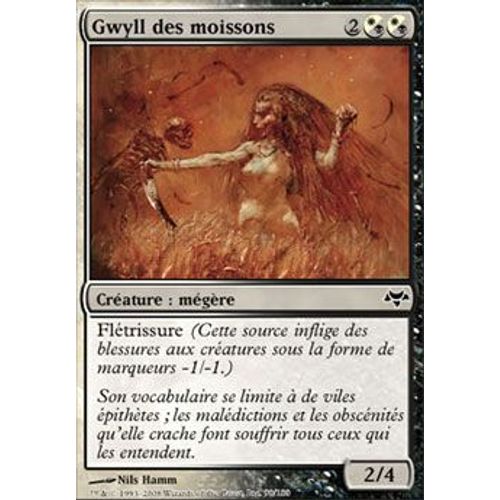 Gwyll Des Moissons ( Harvest Gwyllion ) - Magic Mtg - Coucheciel Vf Mint 90 - C