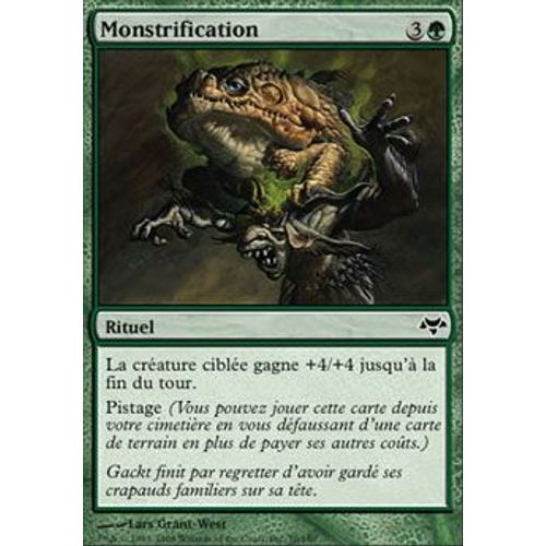 Monstrification ( Monstrify ) - Magic Mtg - Coucheciel Vf Mint 70 - C