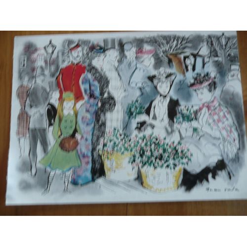 Dessin Original De Grau-Sala - Reproduction Affichette