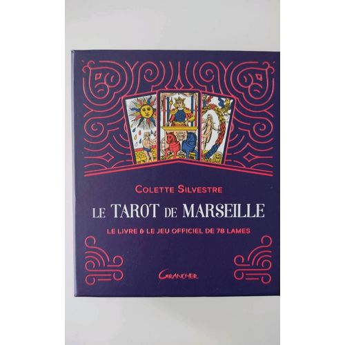 Coffret Le Tarot De Marseille.Le Livre Et Jeu Officielde 78 Lames