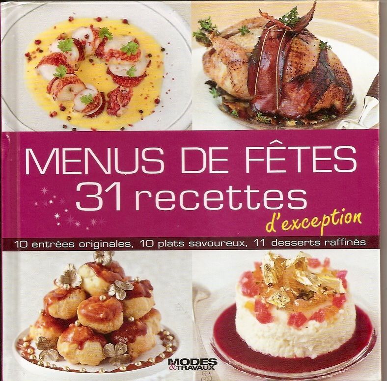 Menus De Fetes 31 Recettes D Exception Rakuten
