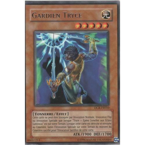 Carte Yu-Gi-Oh! "Gardien Tryce" Rare Dcr-Fr010
