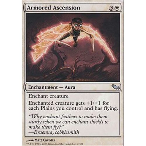 Ascension Cuirassée ( Armored Ascension ) - Magic Mtg - Sombrelande Vf Mint 2 - U