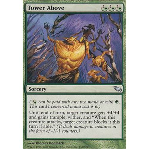 Dominer De Haut ( Tower Above ) - Magic Mtg - Sombrelande Vf Mint 131 - U