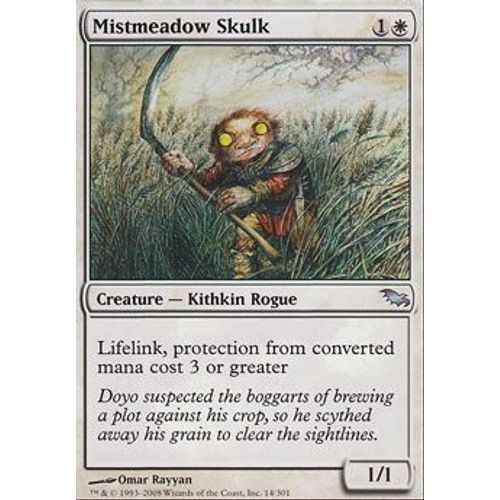 Indolent Brumeprairie ( Mistmeadow Skulk ) - Magic Mtg - Sombrelande Vf Mint 14 - U