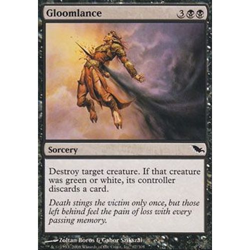 Lance De Noirceur ( Gloomlance ) - Magic Mtg - Sombrelande Vf Mint 67 - C