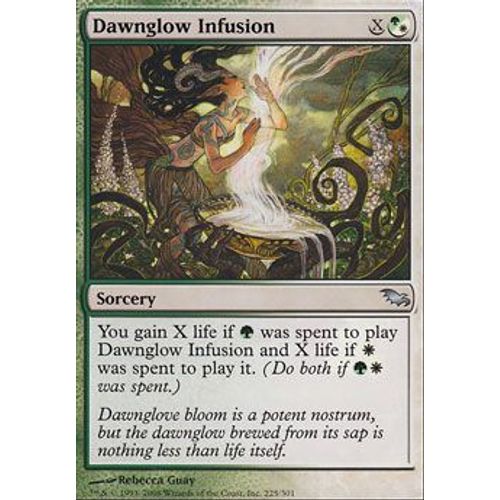 Infusion De Solariane ( Dawnglow Infusion ) - Magic Mtg - Sombrelande Vf Mint 225 - U