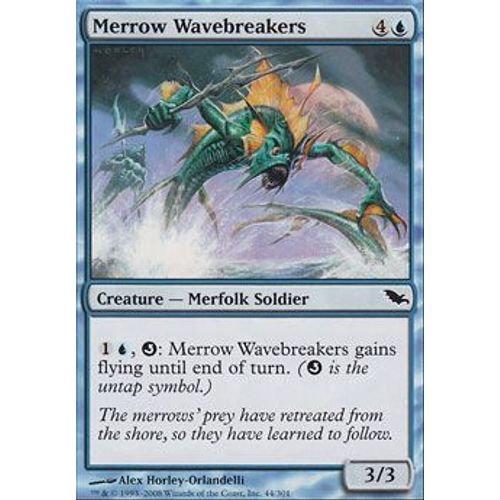 Briselames Suires ( Merrow Wavebreakers ) - Magic Mtg - Sombrelande Vf Mint 44 - C