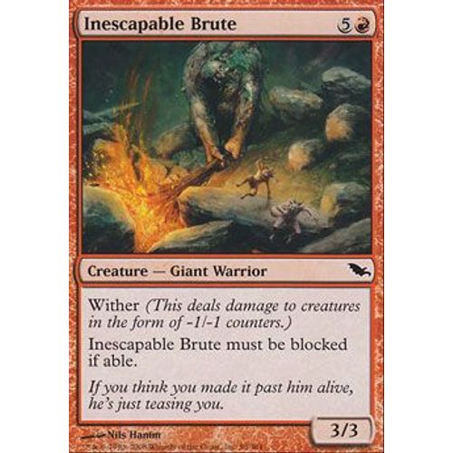 Foil Premium Brute Incontournable  - Magic Mtg - Sombrelande Vf Mint 95 - C