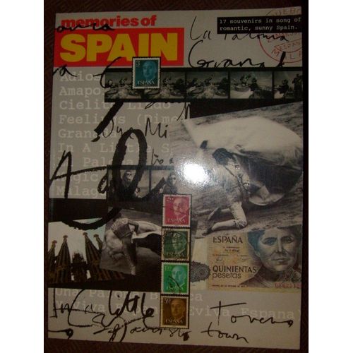 Memories Of Spain: [17 Songs Of Spain] (Piano Vocal Guitar)