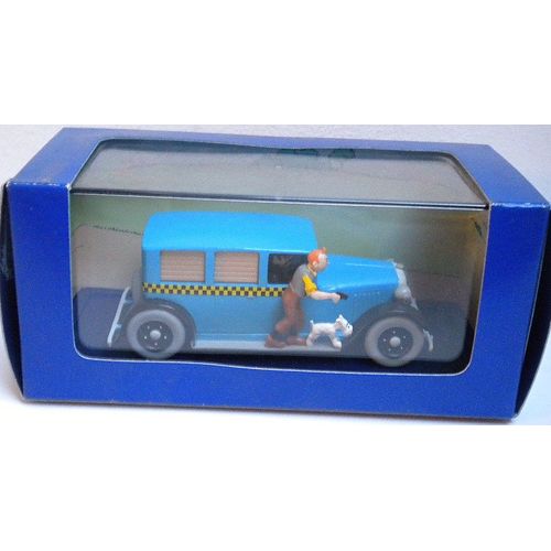 Voiture Métal Tintin