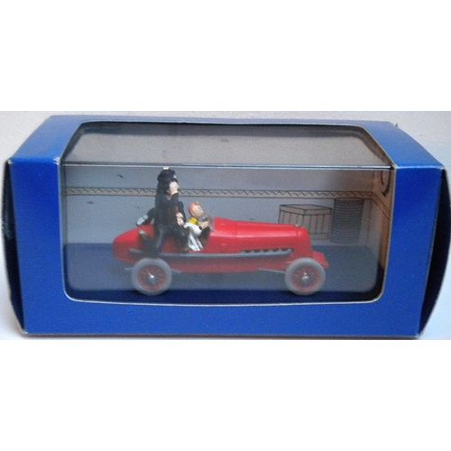 Voiture Métal Tintin
