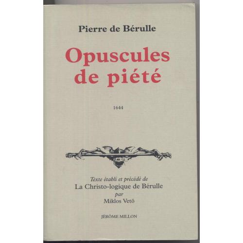 Opuscules De Piete