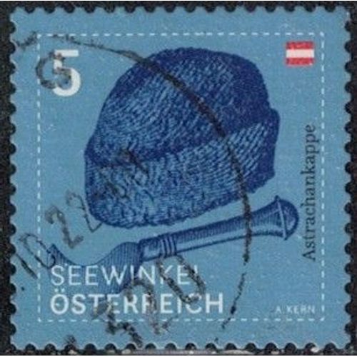 Autriche 2020 Oblitéré Used Casquette Astrachankappe Bonnet Traditionnel Seewinkel Y&t At 3361 Su